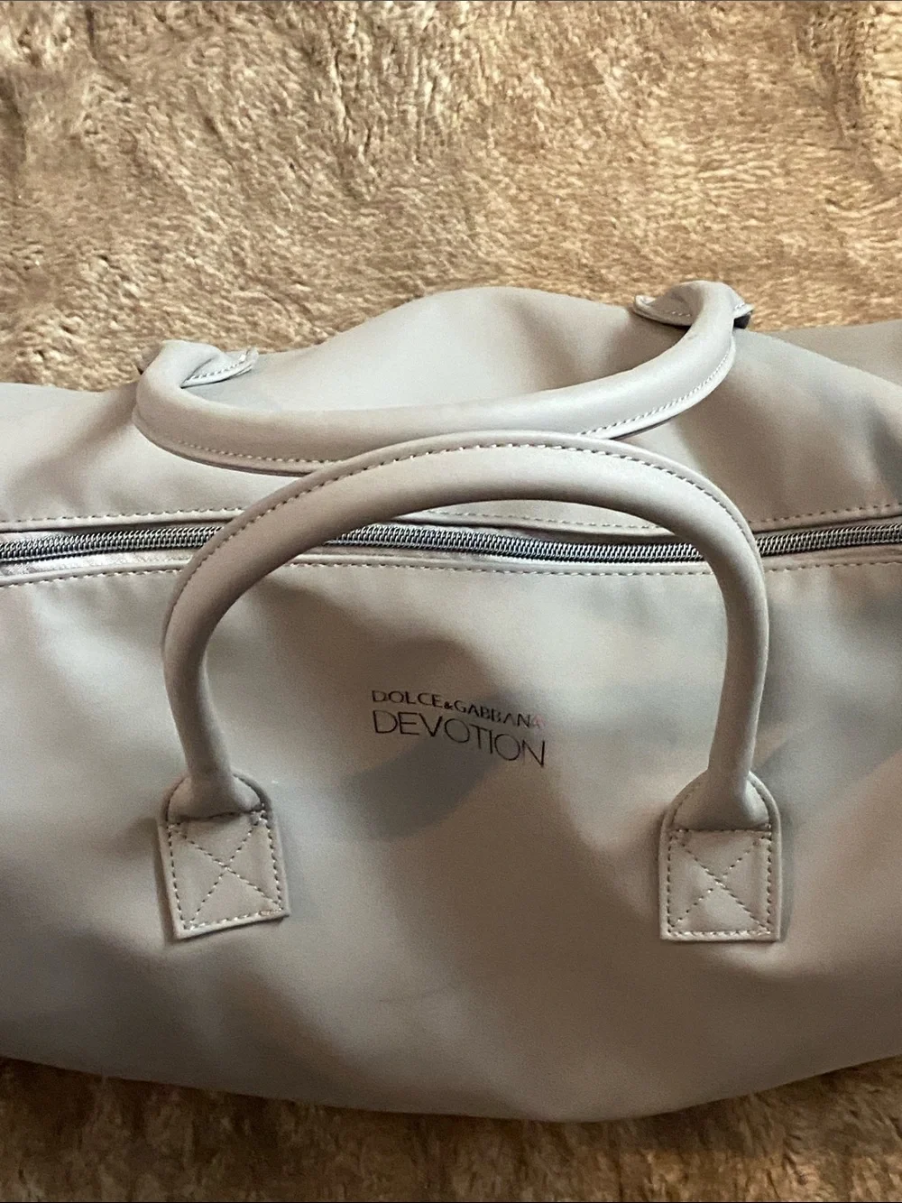 Dolce & Gabbana Devotion Tote in Light Beige